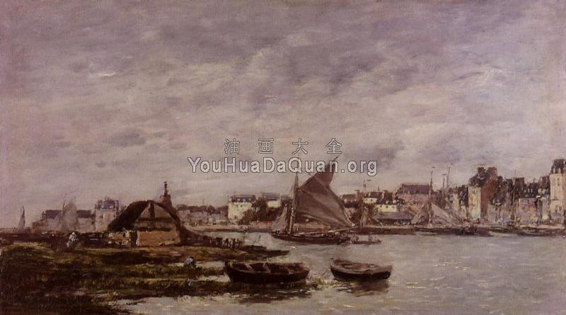 Trouville, the Port - 尤金·布丹